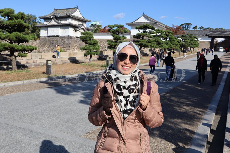 Kawasan Osaka Castle yang Harus Ditempuh
