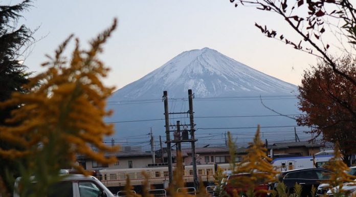 Hari keenam di Jepang: Shinjuku, Tokyo Station, Mount Fuji, Kawaguchiko Station Gunung Fuji di Bulan November